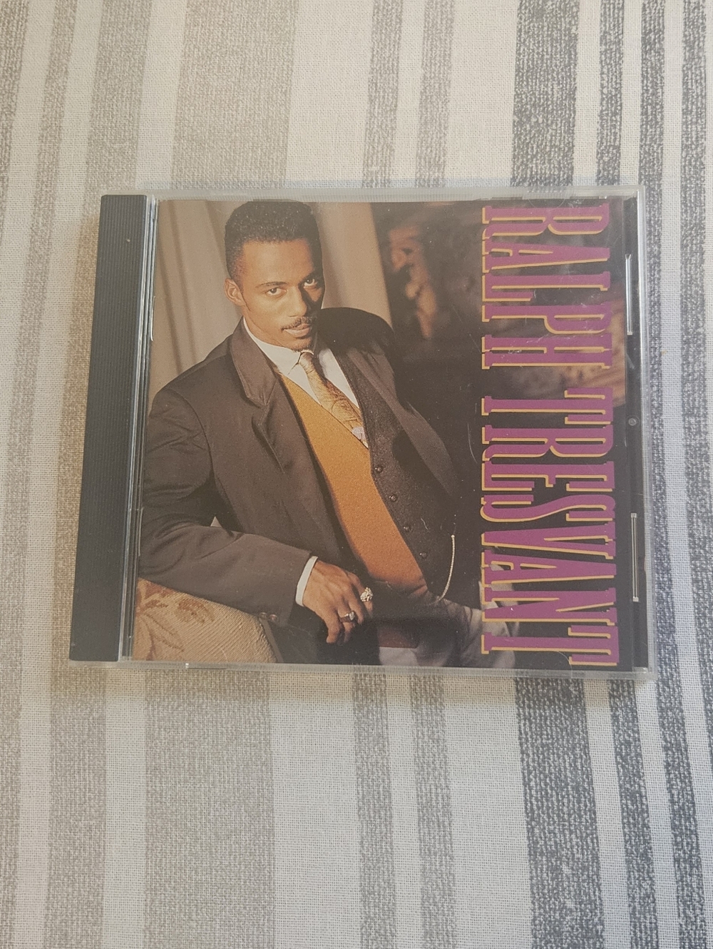 Ralph Tresvant Self-Titled CD - Black & Gold Cover